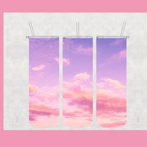 Pink Skies 20oz Skinny Tumbler
